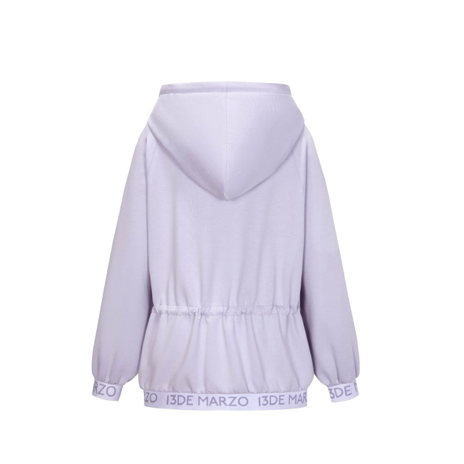 13DE MARZO Logo Band Track Jacket Purple