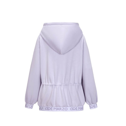 13DE MARZO Logo Band Track Jacket Purple