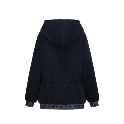 13DE MARZO Logo Band Track Jacket Black