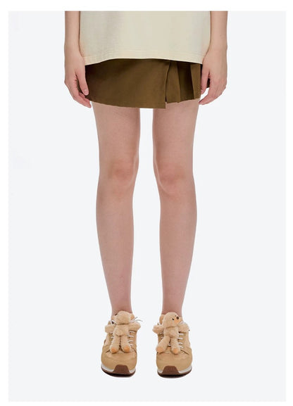 13DE MARZO Logo Retro Runner Shoes Khaki