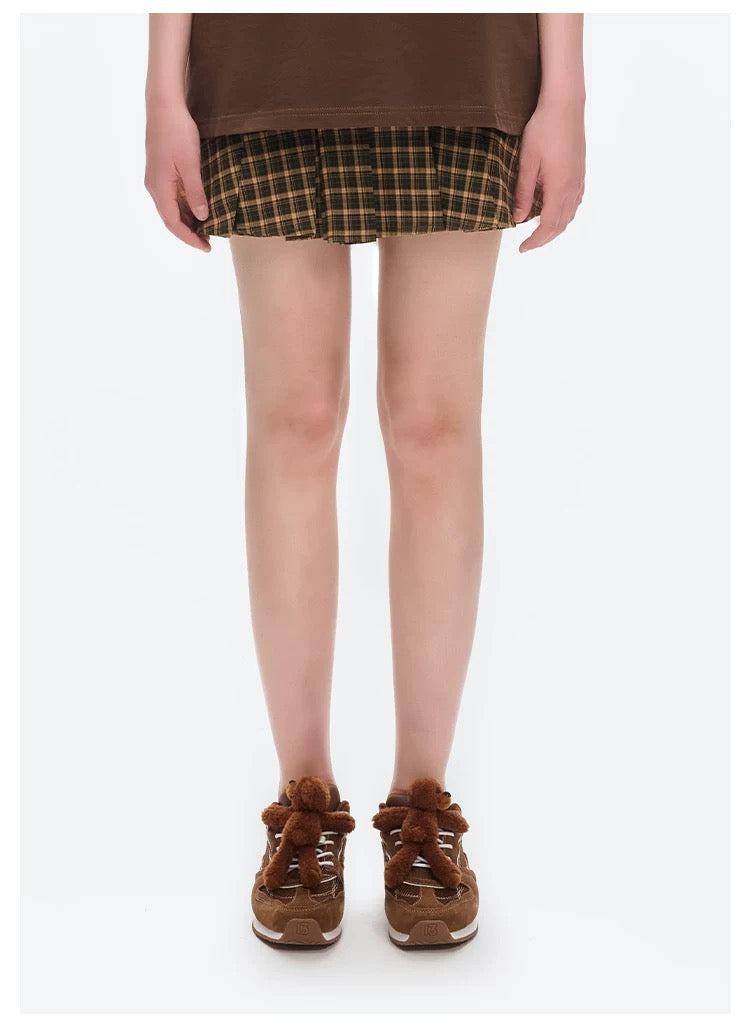 13DE MARZO Logo Retro Runner Shoes Brown