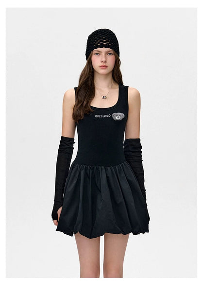 13DE MARZO Doozoo Ballet Dress Black