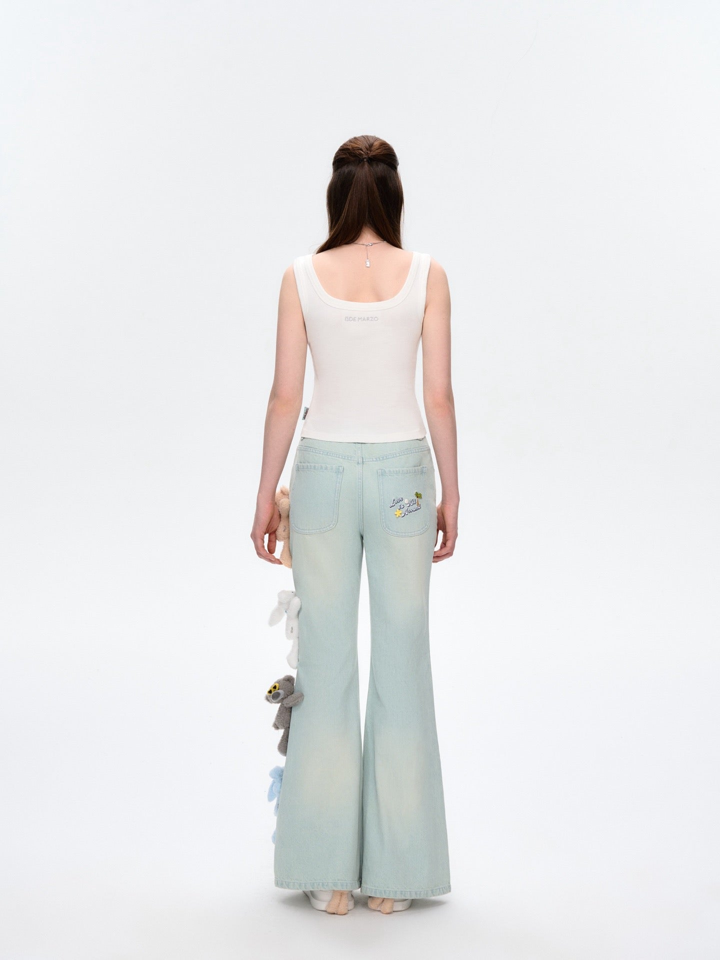 13DE MARZO Holiday Plushies Jeans Blue