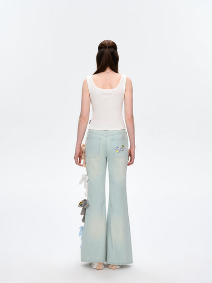 13DE MARZO Holiday Plushies Jeans Blue