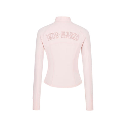 13DE MARZO Sunburnt Bear Sun Protection Slim Jacket Pink