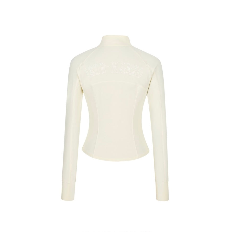 13DE MARZO Sunburnt Bear Sun Protection Slim Jacket Yellow