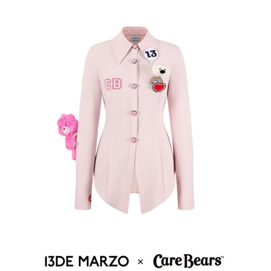 13DE MARZO x CARE BEARS Pink Shirt Primrose Pink