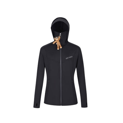 13DE MARZO Sun Protection Jacket Black