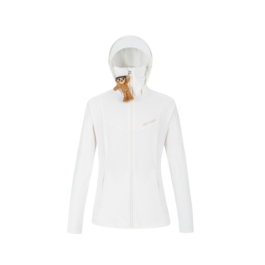 13DE MARZO Sun Protection Jacket White
