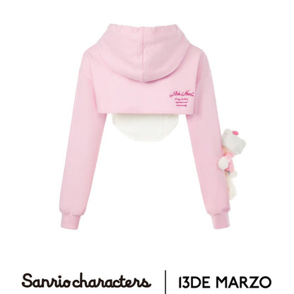 13DE MARZO Hello Kitty Bear Sports Hoodie Tender Touch