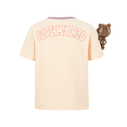 13DE MARZO Juvenile Malayan Tapir BabyBear T-shirt Almond