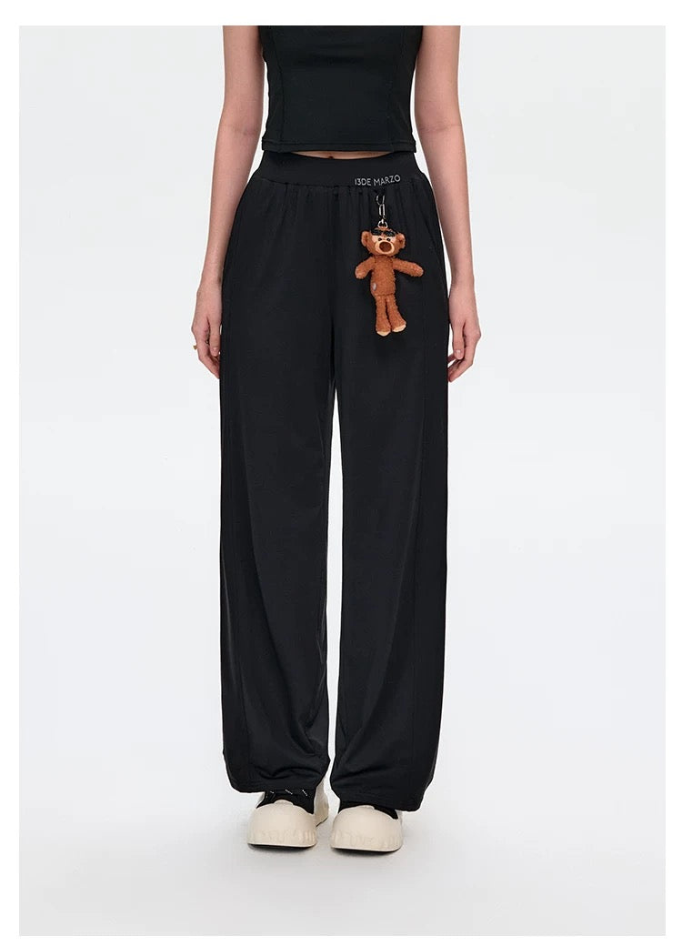 13DE MARZO Sunburnt Bear Sun Protection Pants Black