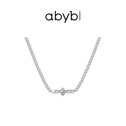 Abyb Charming Street Lamp Lover Necklace
