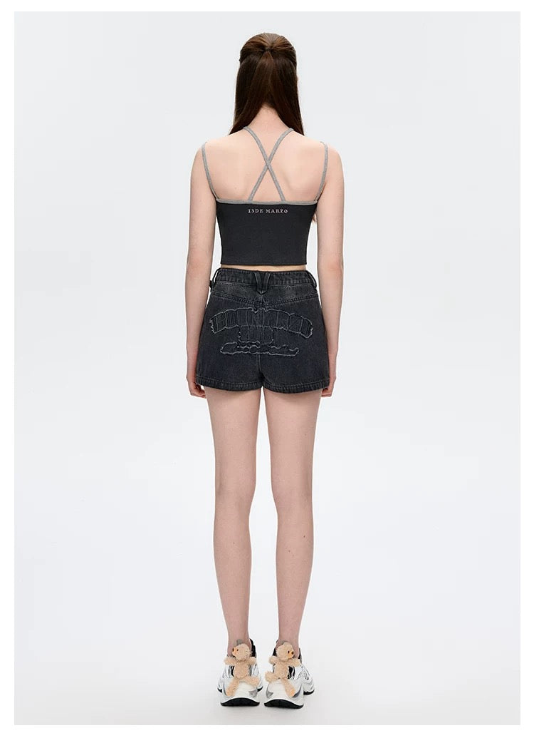 13DE MARZO Magnetic Plush Tank Black