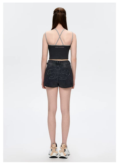 13DE MARZO Magnetic Plush Tank Black