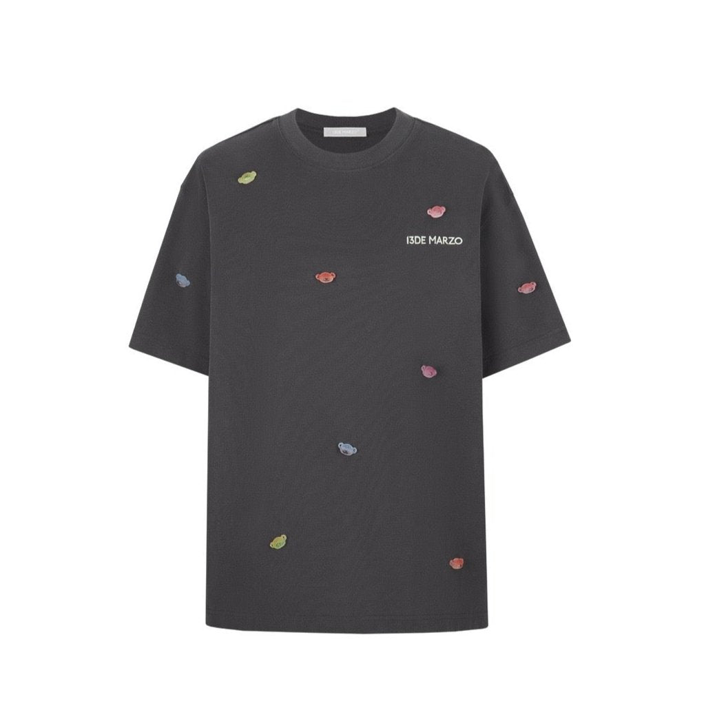 13DE MARZO Sour Gummy Bears T-Shirt Black