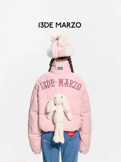 13DE MARZO Doozoo Luminous Down Jacket Pink