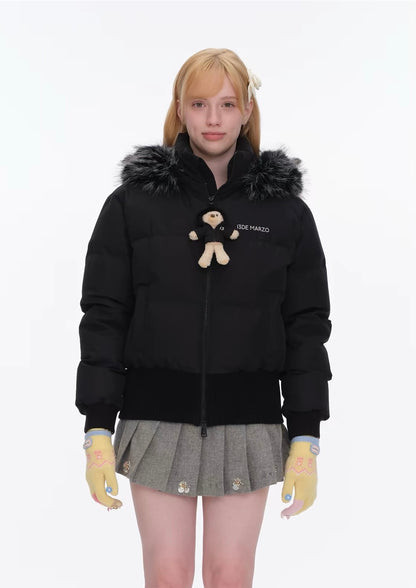 13DE MARZO Marzo Valley Plush Gloves Yellow