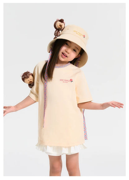 13DE MARZO Juvenile Malayan Tapir BabyBear T-shirt Almond