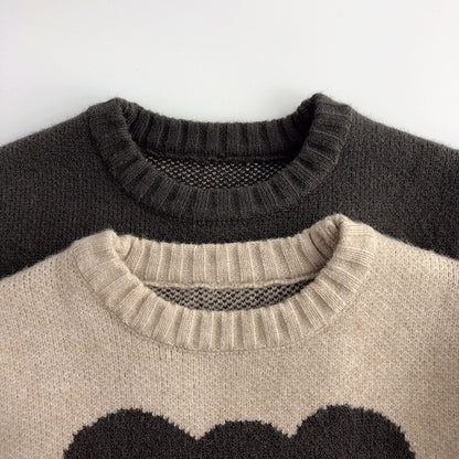 WD Knit Pullover Cutie Mouse Sweater