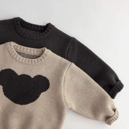 WD Knit Pullover Cutie Mouse Sweater