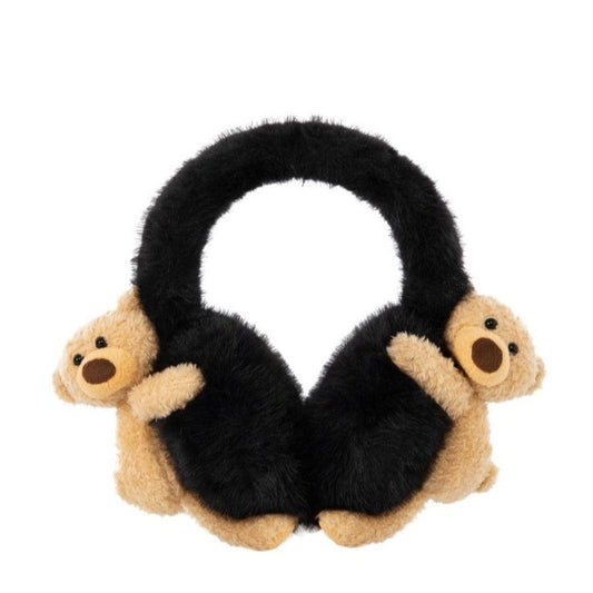 13DE MARZO Doozoo Furry Earmuff Black