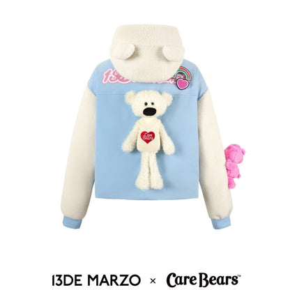 13DE MARZO x CARE BEARS Down Jacket Celestial Blue