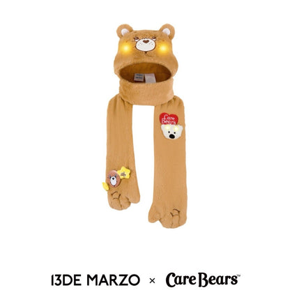 13DE MARZO x CARE BEARS Rainbow Luminous Scarf Yam