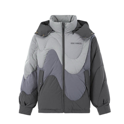 13DE MARZO Doozoo Contour Line Down Jacket Tap Shoe