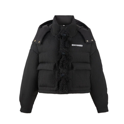 13DE MARZO Doozoo Ghost Line Down Jacket Black