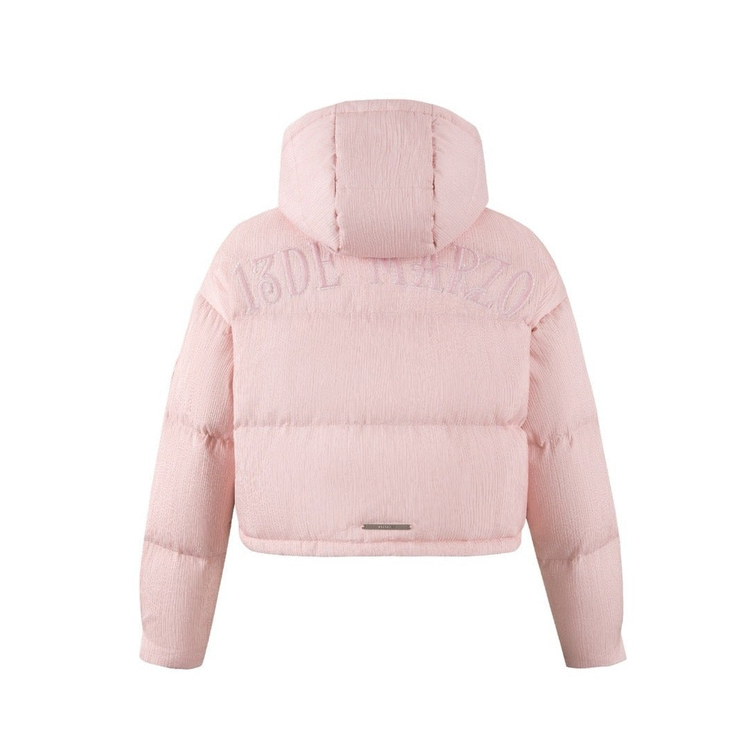 13DE MARZO Doozoo Ghost Line Down Jacket Heavenly Pink