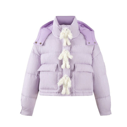 13DE MARZO Doozoo Ghost Line Down Jacket Orchid Petal