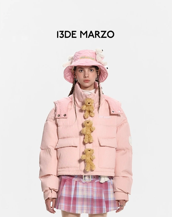 13DE MARZO Doozoo Robe Coat Pearl Blue – Fixxshop