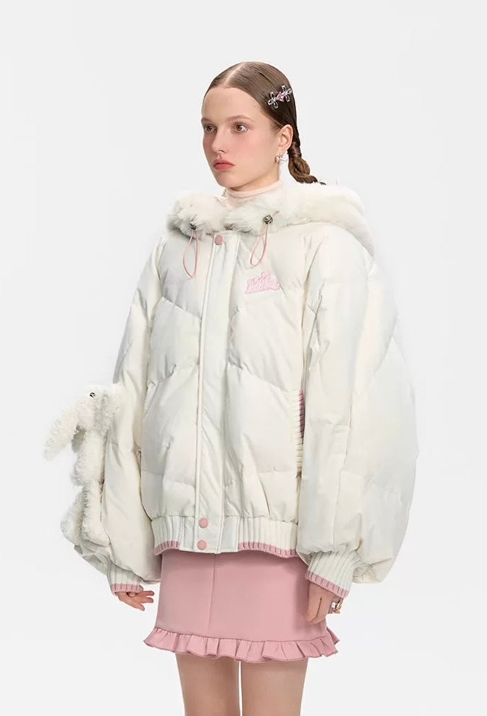 13DE MARZO Doozoo Cosplay Down Jacket Cloud Dancer