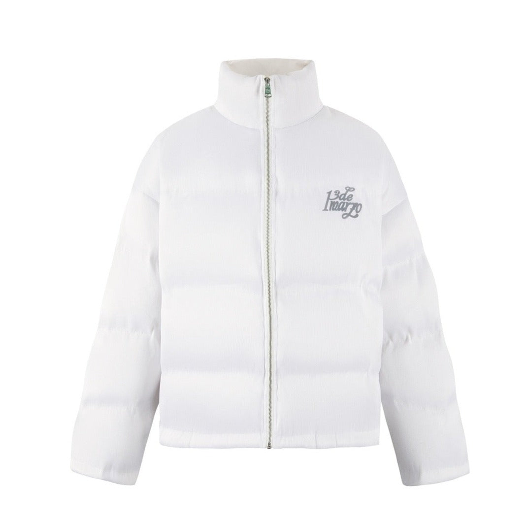 13DE MARZO Bear Star Light Down Jacket White