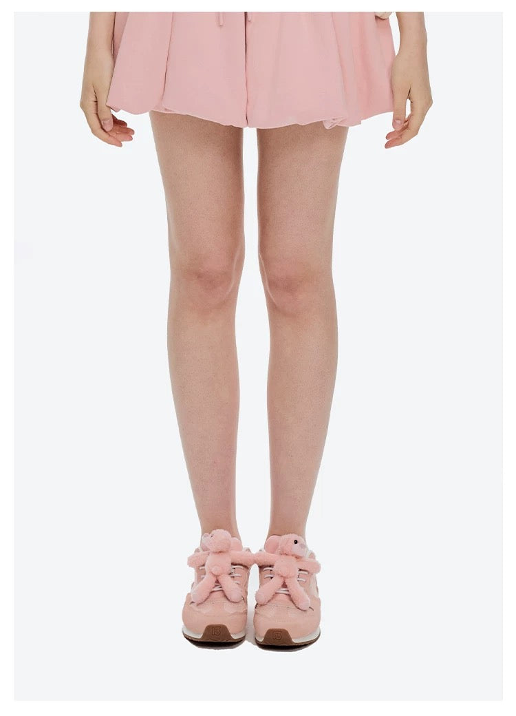 13DE MARZO Logo Retro Runner Shoes Pink