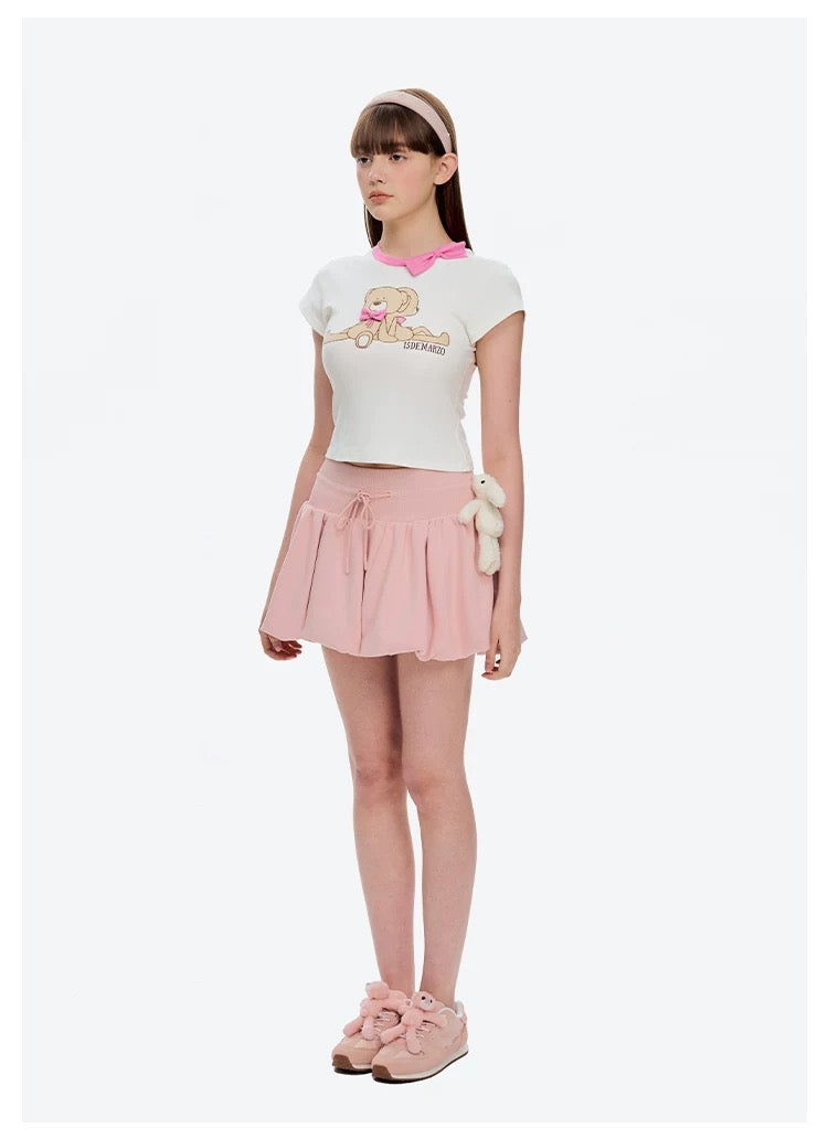 13DE MARZO Logo Retro Runner Shoes Pink