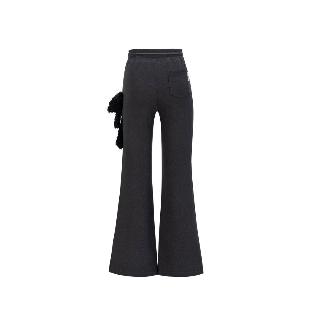 13DE MARZO Doozoo Flare Jeans Black