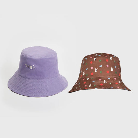 Tagi Haha Pet Bucket Hat Taro Purple