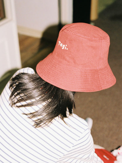 Tagi Haha Pet Bucket Hat Cherry Red