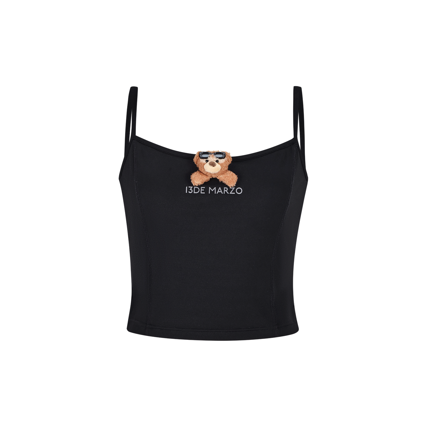 13DE MARZO Sunburnt Bear Cooling Tank Black