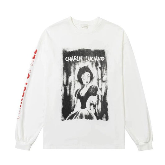 Charlie Luciano Snow White Long Sleeve Shirt