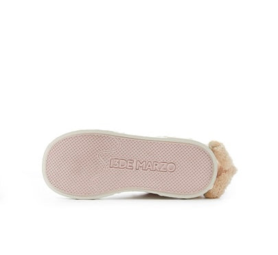 13DE MARZO Bear Melt Canvas Sneakers Pink