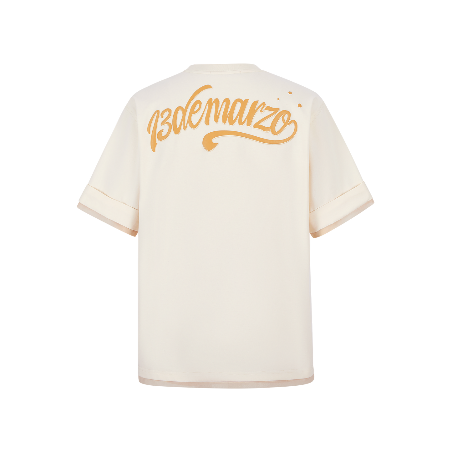 13DE MARZO Surfing Bear T-Shirt White