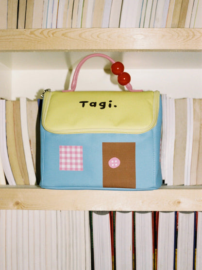 Tagi Signal House Cosmetic Bag Cheese Seasalt