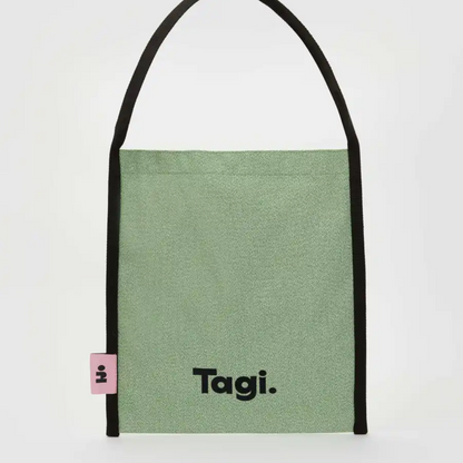 Tagi Edge Canvas Bag Forest Sesame