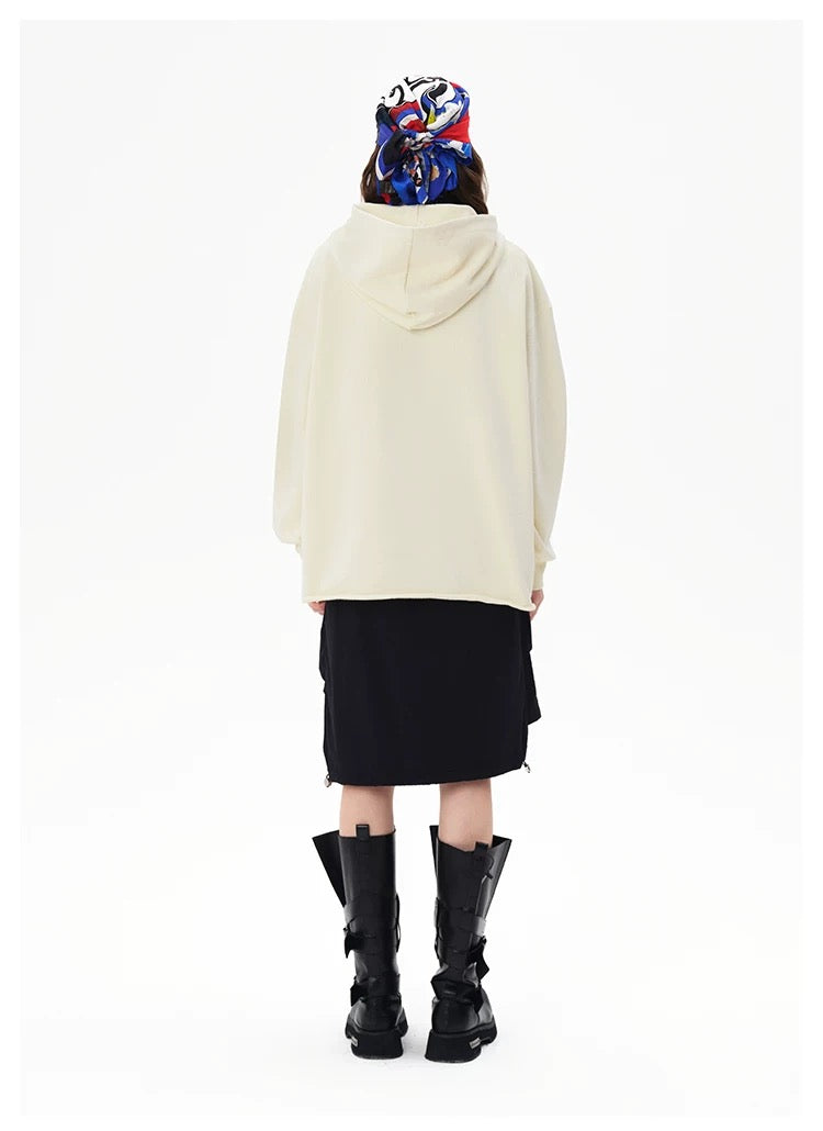 13DE MARZO x Superman Bear Hoodie Beige