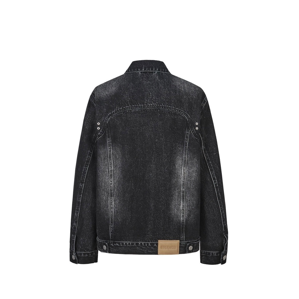 13DE MARZO Friends Hangout Denim Jacket Black