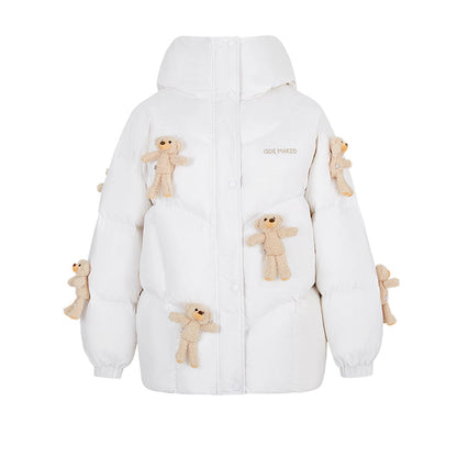 13DE MARZO Doozoo Full Down Jacket White