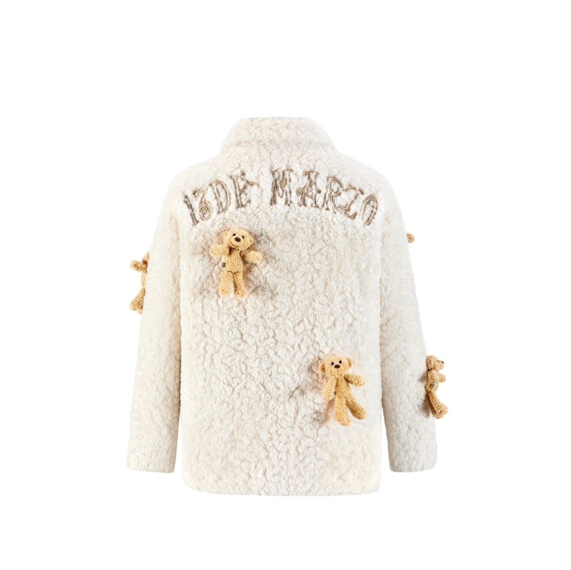 13DE MARZO Doozoo Fleece Jacket White